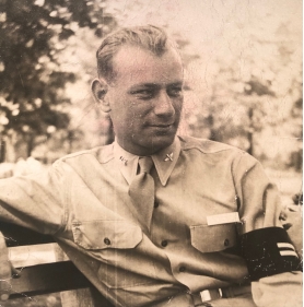 Sanford L. Batkin (Sandy) in uniform during WWII | BRG