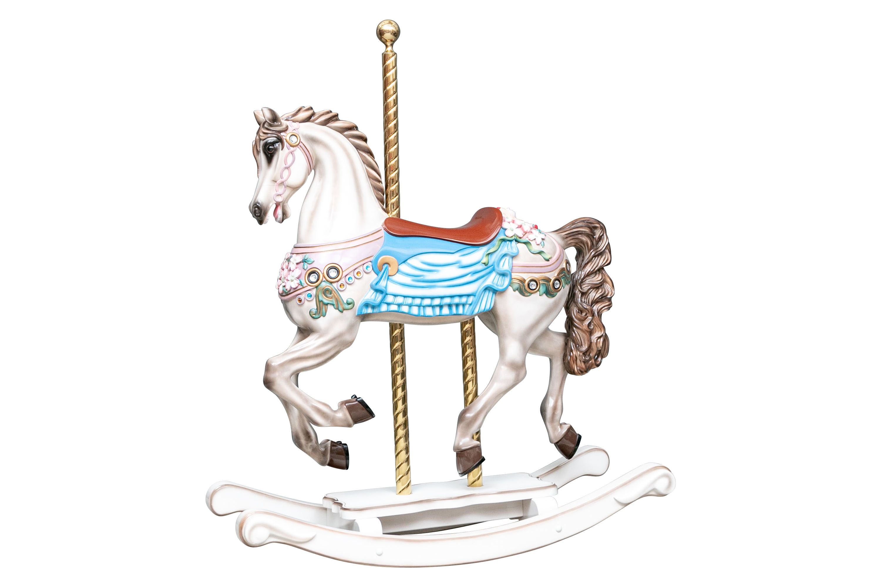 Carousel style sales rocking horse