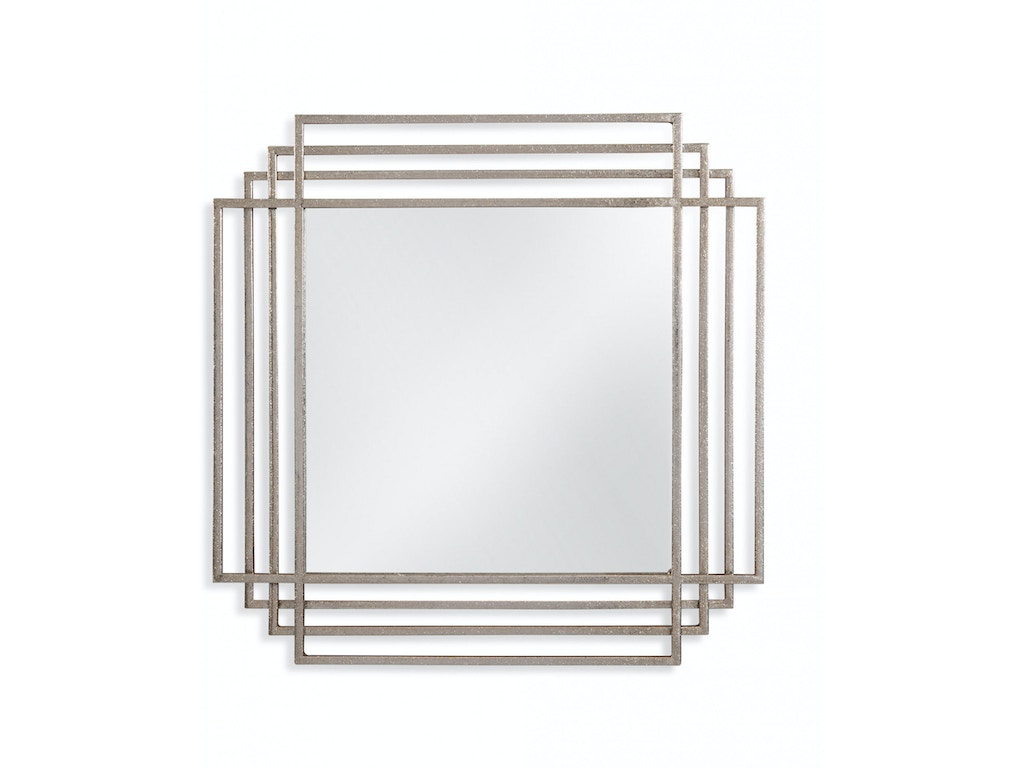Bassett Mirror Company M4215 Gillis Wall Mirror In Silver Leaf #291802 ...